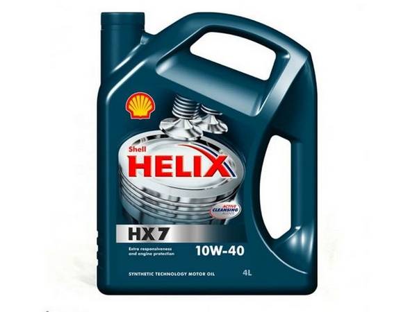 Моторная смазочная жидкость Shell Helix Ultra 10w 40 - фото